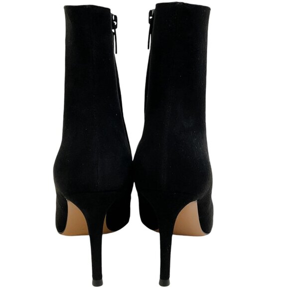 Gianvito Rossi Black Suede Jaipur Booties - Picture 5 of 12